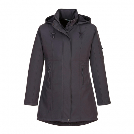 Scurta de iarna softshell dama  Portwest CARLA TK42, 94% poliester, 6% elastan, 310g [0]