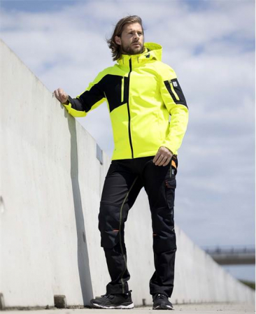 Jacheta softshell cu elemente reflectorizante Ardon CITYCONIC, 93% poliester, 7% elastan, 300 gr/mp [1]