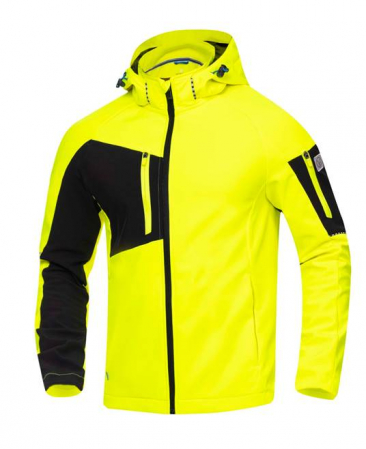 Imbracaminte de lucru - Jacheta softshell cu benzi reflectorizante Ardon CITYCONIC, 93% poliester, 7% elastan, 300 gr/mp