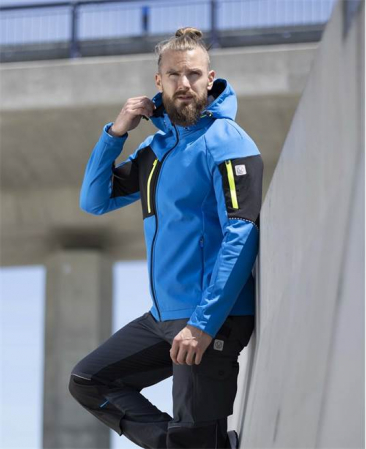 Jacheta softshell cu elemente reflectorizante Ardon CITYCONIC, 93% poliester, 7% elastan, 300 gr/mp [2]