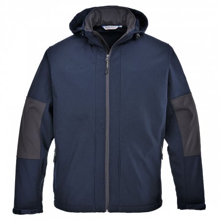 Jacheta softshell cu gluga Portwest TK53, 94% Poliester, 6% elastan, 310g [0]