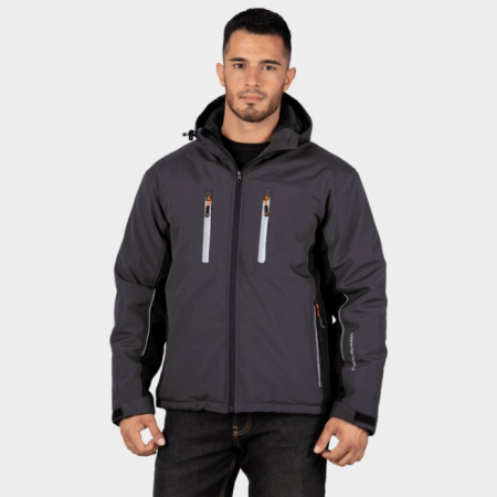 Jacheta softshell matlasata de iarna Stenso PRISMA SPORT WINTER, 94% poliester, 6% spandex, 320 gr/mp [1]