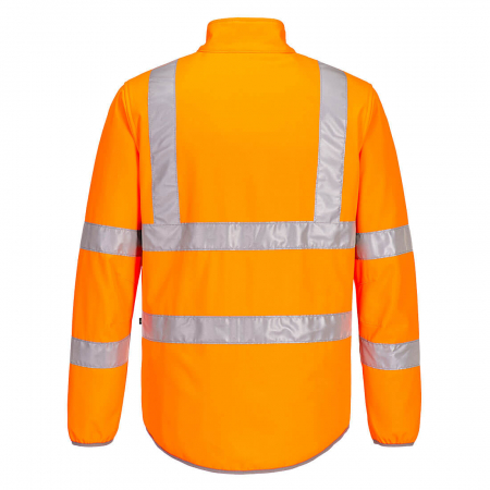 Jacheta softshell reflectorizanta Portwest EC24, 100% poliester, 440 gr/mp [1]