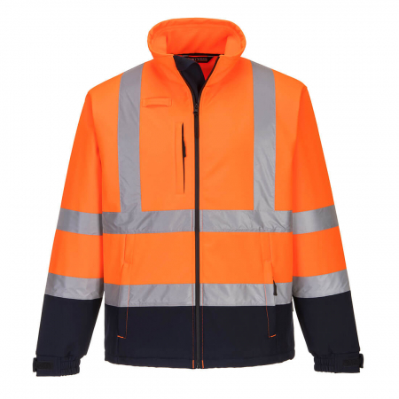 Imbracaminte de lucru - Jacheta softshell reflectorizanta Portwest S425, 92% poliester, 8% elastan, 310 gr/mp