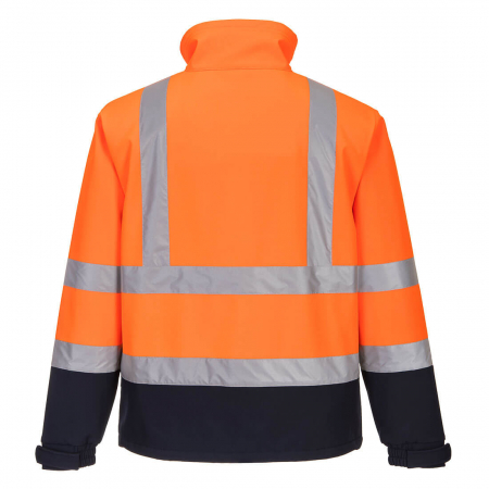 Jacheta softshell reflectorizanta Portwest S425, 92% poliester, 8% elastan, 310 gr/mp [1]