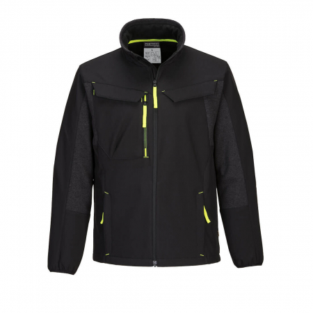 Imbracaminte de lucru - Jacheta softshell Portwest ECO HYBRID WX3 T753, 94% poliester reciclat, 6% elastan, 280g