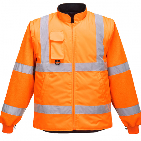 Jacheta reflectorizanta Portwest TRAFFIC 7IN1 RIS RT27, 100% poliester, 190 gr/mp [18]