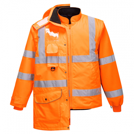 Jacheta reflectorizanta Portwest TRAFFIC 7IN1 RIS RT27, 100% poliester, 190 gr/mp [16]