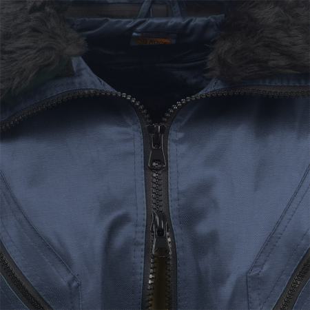 Jacheta vatuita de iarna Rock Safety INUIT, 55% bumbac, 45% PES hidrofug, captuseala detasabila [7]