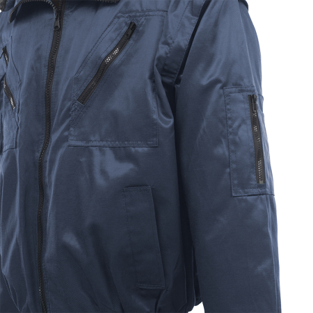 Jacheta vatuita de iarna Rock Safety INUIT, 55% bumbac, 45% PES hidrofug, captuseala detasabila [9]