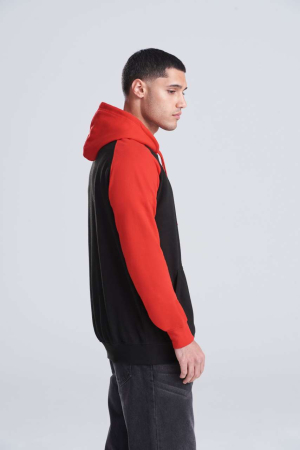 Hanorac in 2 culori cu gluga Just Hoods AWJH009 BASEBALL, 80% bumbac, 20% poliester, 280 g/mp [4]