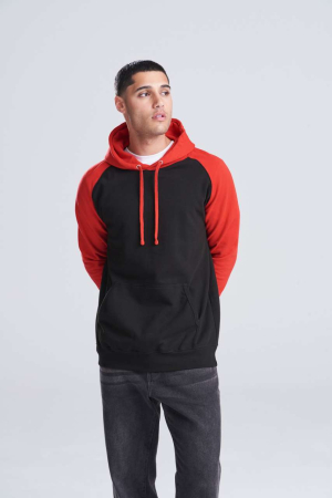 Hanorac in 2 culori cu gluga Just Hoods AWJH009 BASEBALL, 80% bumbac, 20% poliester, 280 g/mp [6]