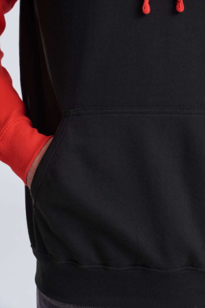 Hanorac in 2 culori cu gluga Just Hoods AWJH009 BASEBALL, 80% bumbac, 20% poliester, 280 g/mp [3]