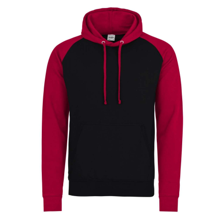 Imbracaminte de lucru - Hanorac in 2 culori cu gluga Just Hoods AWJH009 BASEBALL, 80% bumbac, 20% poliester, 280 g/mp