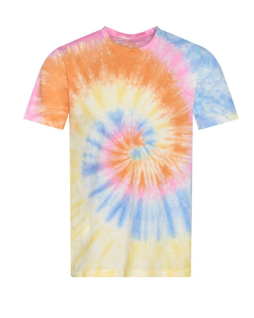 Imbracaminte de lucru - Tricou multicolor Just Ts JT022 TYE DYE T, 100% bumbac, 140 g/mp