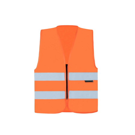Veste reflectorizante - Vesta reflectorizanta de lucru cu fermoar Korntex COLOGNE, 120 g/mp