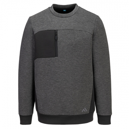Imbracaminte de lucru - Bluza clasica de lucru Portwest KX377 PULOVER TECH, 75% poliester, 16% viscoza, 9% elastan, 330 gr/mp