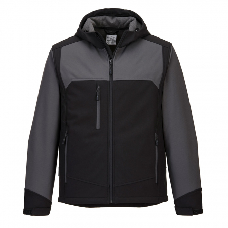 Imbracaminte de lucru - Jacheta softshell cu gluga Portwest KX362 KX3, 92% poliester, 8% elastan, 310g