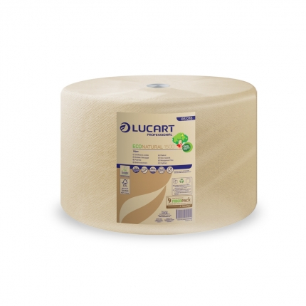 Echipamente speciale de protectie - Lavete industriale profesionale Lucart ECONATURAL 1500, din fibre de celuloza