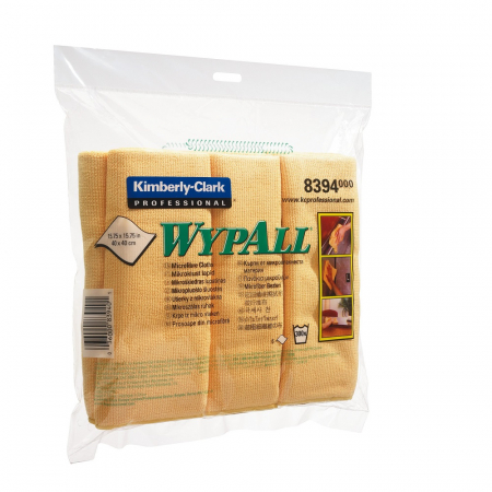 Lavete - Lavete Kimberly-Clark din microfibre WYPALL, bax 4 pachete
