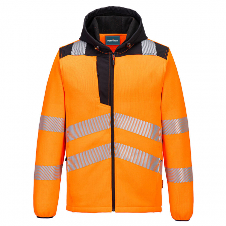 Jachete fleece reflectorizante - Jacheta fleece reflectorizanta Portwest PW335 Hi-Vis ESSENTIAL, 100% poliester, 380 gr/mp
