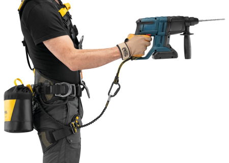 Lonja asigurarea scule Petzl TOOLEASH S049Aa00, compatibila carabiniera MINO, greutate maxima suportata 5 kg [4]