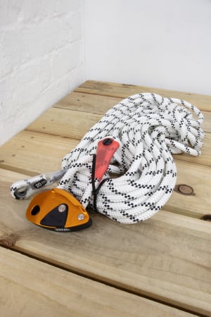 Lonja de pozitionare reglabila Petzl GRILLON L052AA05, compatibila cu ham CHANTIER C5 si lonja ABSORBICA [3]