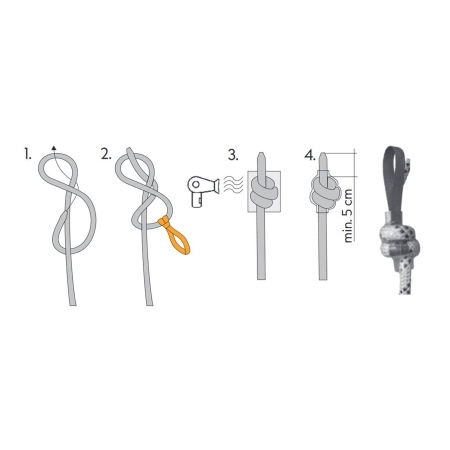 Lonja de pozitionare Singing Rock SITE W1014WB04, 400cm, 11mm, compatibila cu opritor de cadere LOCKER [1]