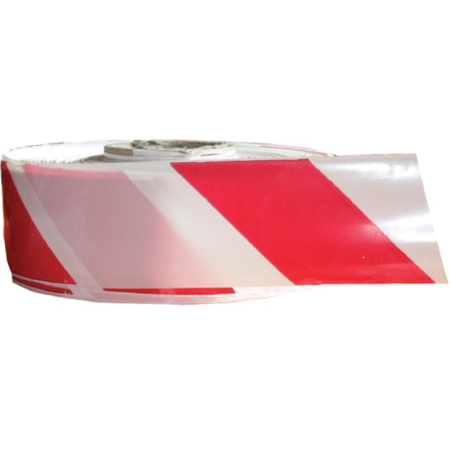 LICHIDARE STOC - LS Banda de delimitare rosu-alb, 7cm, L=200m