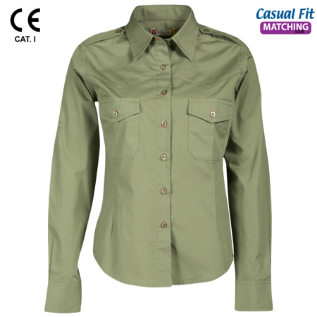 LICHIDARE STOC - LS Camasa dama maneca lunga Payper TROPHY LADY, 100% bumbac, 125 gr/mp