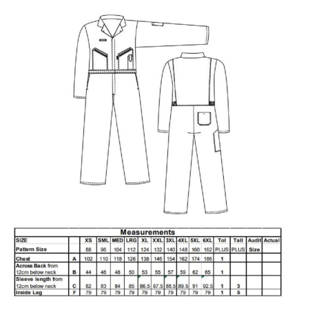 LS Combinezon de lucru Portwest LIVERPOOL C813, cu fermoar, 65% poliester, 35% bumbac, 245 gr/mp [1]