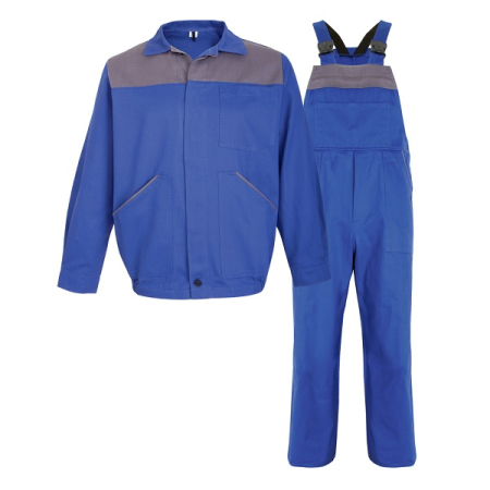 LICHIDARE STOC - LS Costum salopeta pieptar Renania GINO, 100% bumbac, 280gr/mp