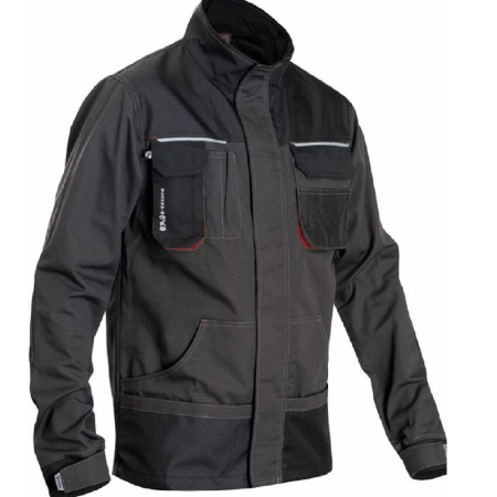 LS Jacheta de lucru Safe Worker REUSEL, 65% poliester, 35% bumbac, 270 gr/mp [2]