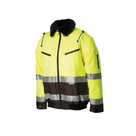 LICHIDARE STOC - LS Jacheta reflectorizanta vatuita de iarna Renania ALASKA 3IN1, 100% poliester