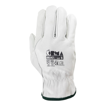 LS Manusi de protectie Orma DRIVE 1549O, piele box bovina integral [1]