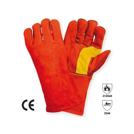 LICHIDARE STOC - LS Manusi de protectie sudura Renania WELDER KEVLAR, piele spalt bovina, ata kevlar