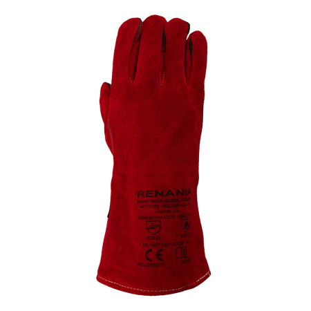 LS Manusi de protectie sudura Renania WELDER KEVLAR, piele spalt bovina, ata kevlar [5]