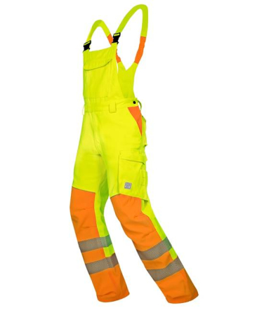 LS Pantaloni cu pieptar reflectorizanti Ardon SIGNAL, 65% poliester - 35% bumbac, 290 gr/mp [2]