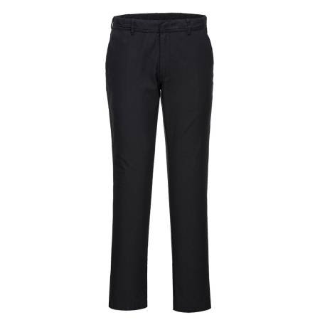 LICHIDARE STOC - LS Pantaloni de lucru in talie Portwest CHINO SLIM STRECH S232, 98% bumbac, 2% elastan, 255g