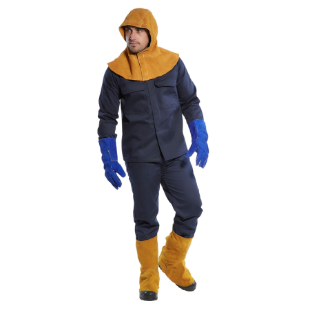 LS Pantaloni ignifugati de sudura Portwest BIZWELD BZ30, 330 gr/mp [2]