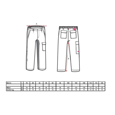 LS Pantaloni ignifugati de sudura Portwest BIZWELD BZ31, 330 gr/mp [1]