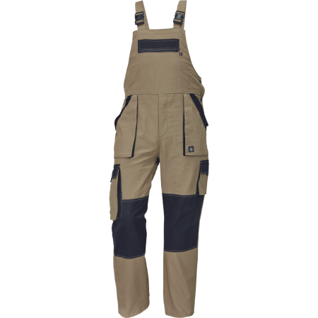 LICHIDARE STOC - LS Pantaloni salopeta cu pieptar Cerva MAX SUMMER, 100% bumbac subtire, 200 gr/mp