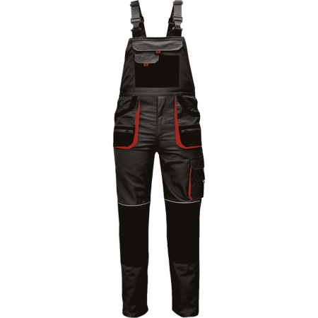 LICHIDARE STOC - LS Pantaloni salopeta cu pieptar Fridrich BE-01-004 CARL, tercot 80/20, 235 gr/mp