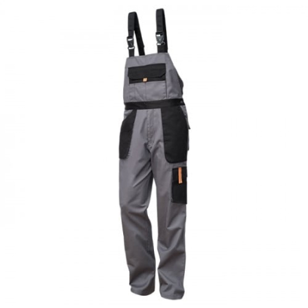 LS Pantaloni salopeta cu pieptar Renania VULCANO, tercot 65/35, 235gr/mp [0]