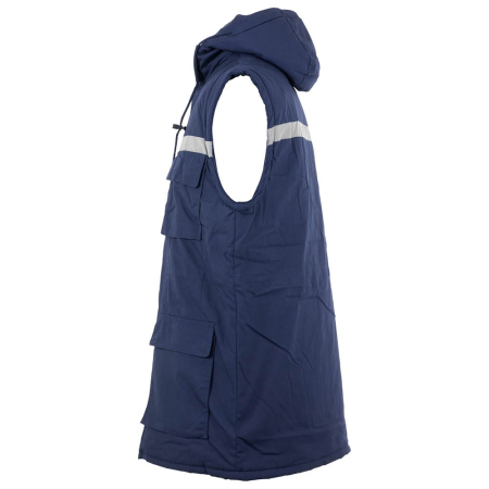 LS Scurta vatuita de iarna cu benzi reflectorizante Renania PRAG, tercot 65/35 [9]