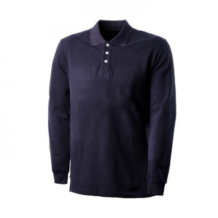 LICHIDARE STOC - LS Tricou polo cu maneca lunga Renania CONFORT LONG, 100% bumbac,190gr / mp
