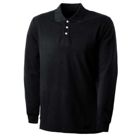 LS Tricou polo cu maneca lunga Renania CONFORT LONG, 100% bumbac,190gr / mp [4]
