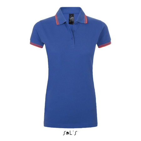 LICHIDARE STOC - LS Tricou polo dama Sols 00578 PASADENA, 100% bumbac, 200 gr/mp
