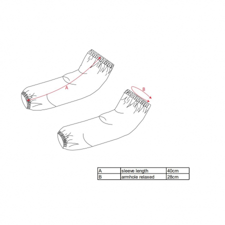 Manecute de protectie sudura ignifuge Portwest TAN SW20, piele spalt bovina, grosime 1,3 mm [1]