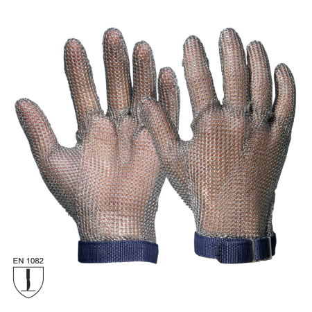 Manusi de protectie - Manusa de protectie taiere din zale de inox, 24 cm, pret per bucata